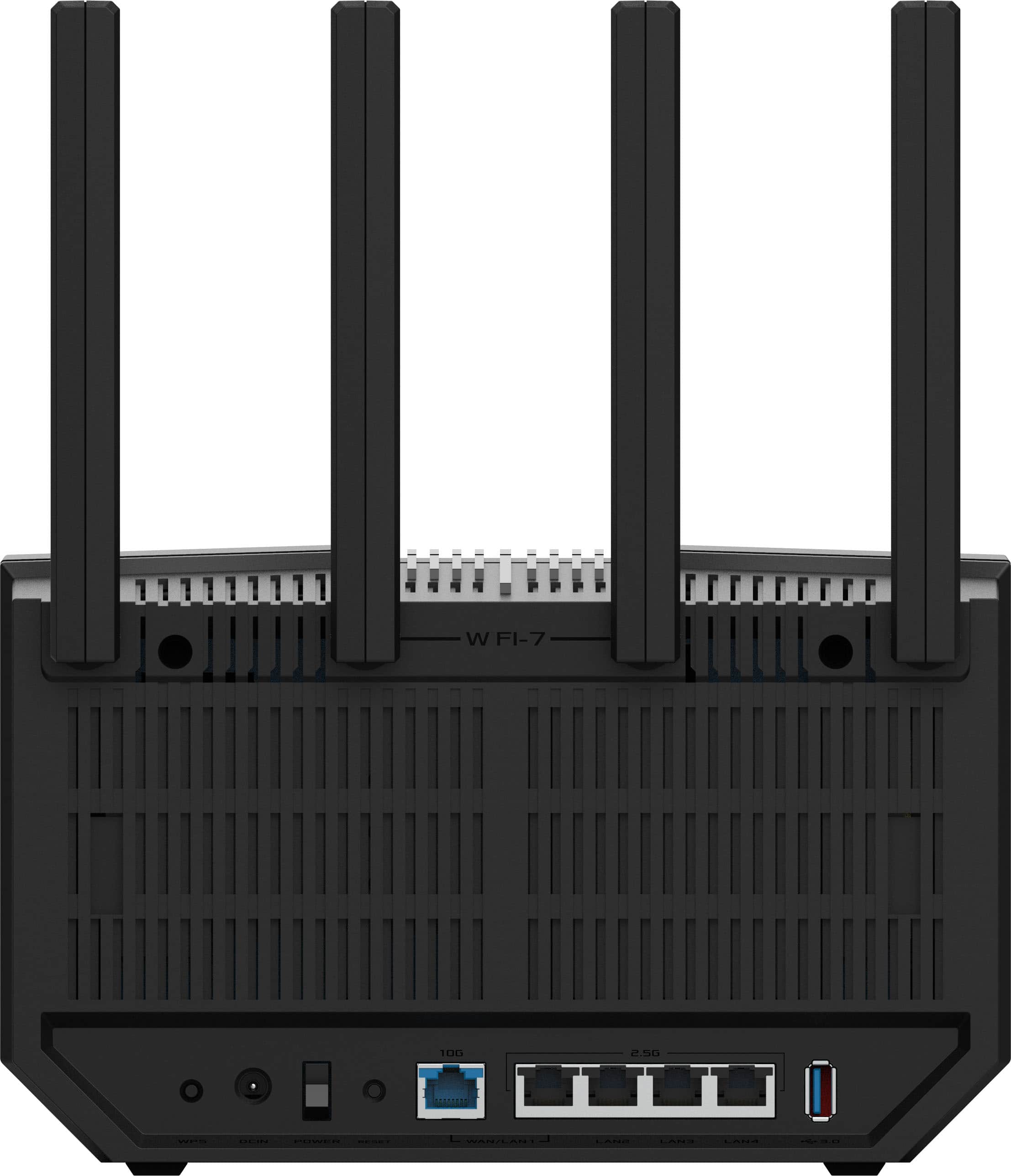 The text on the image reads "W FI-7 T00 I MERAAAA - I - - | -". However, it is not clear what the text represents or its purpose. It could be a part of the router's configuration, a message, or an error message. Without further context, it is difficult to provide a specific answer.
