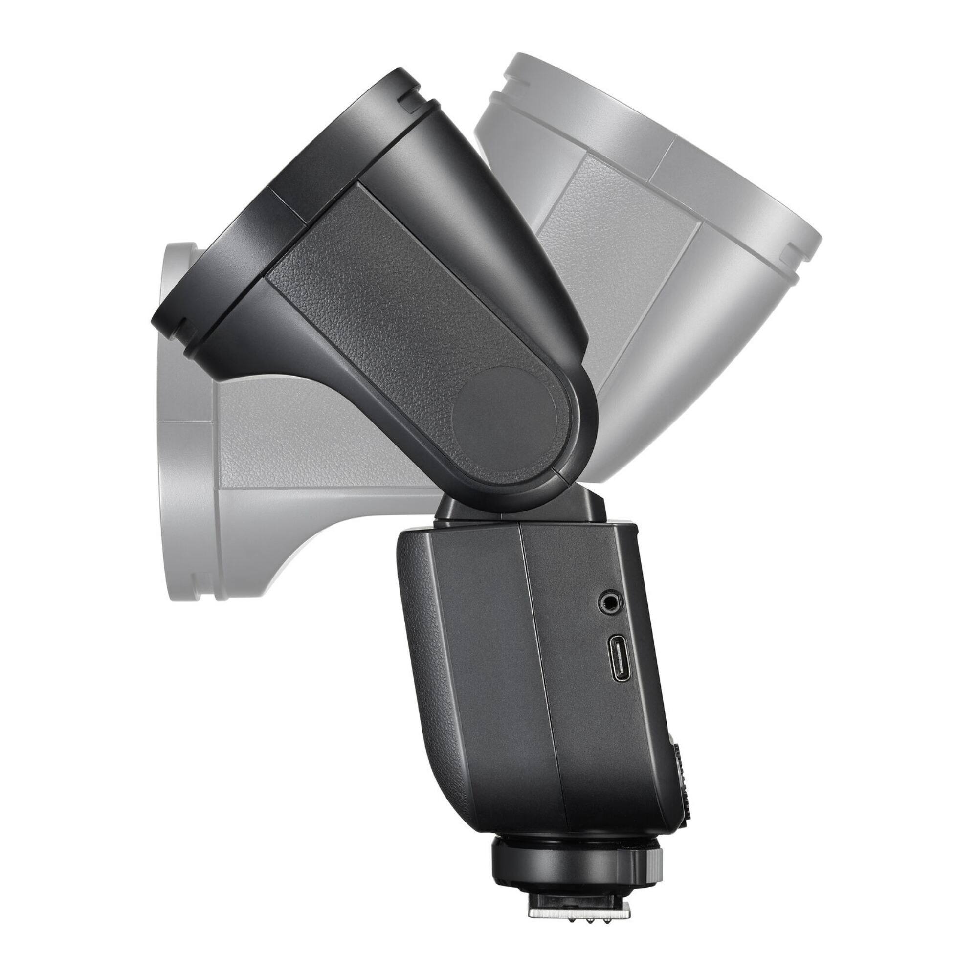 Back. Godox - Godox On-Camera Flash for Nikon - 2.4G Wireless System, Touchscreen (Black).