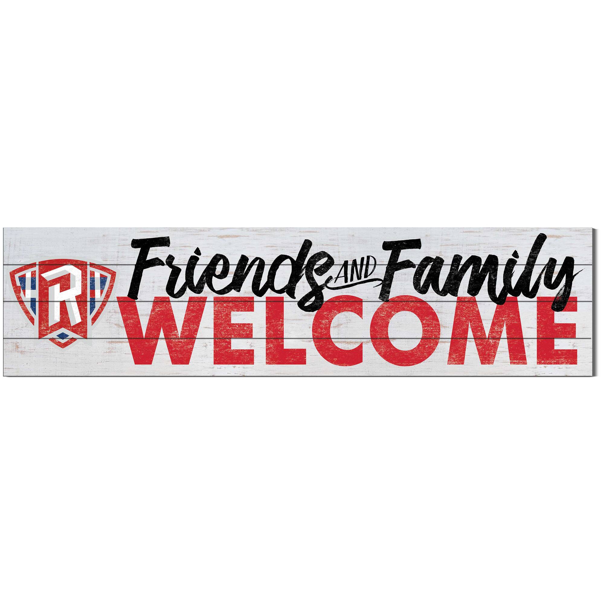 Jardine - Radford Highlanders 10'' x 40'' Friends & Family Welcome Sign - White