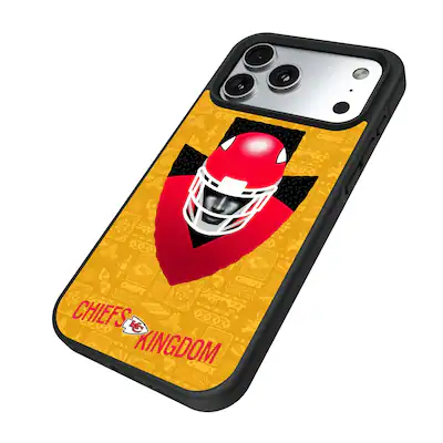 Keyscaper Kansas City Chiefs Bump Case with 8.2ft Drop Protection Keyscaper Kansas City Chiefs Bump Case with 8.2ft Drop Protection