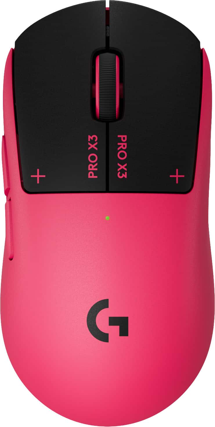 Logitech - G PRO X3 SUPERSTRIKE Wireless Gaming Mouse, Ultra-Lightweight with Programmable Buttons for PC, Mac - Wireless