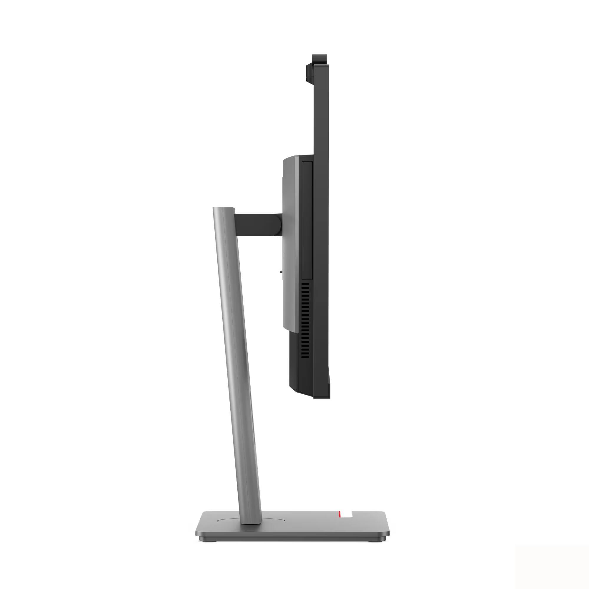 Alt View 3. Lenovo - Lenovo Thinkcentre M90A Pro G6 27" AIO Intel Ultra 7 265 64GB RAM 1TB SSD W11P - Black.