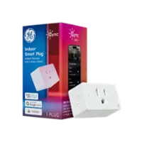 Cync - Indoor Smart Plug, Matter Compatible, Works with Alexa and Google Home - White - Front_Zoom