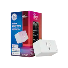 GE Cync Indoor Smart Plug - Makes Devices and Lamps Smart
152 Bell Street
Works with Alexa
Works with Google Home
Works with Matter
1 PLUG
Get Started
Easily connect and enjoy personal control with Google Assistant