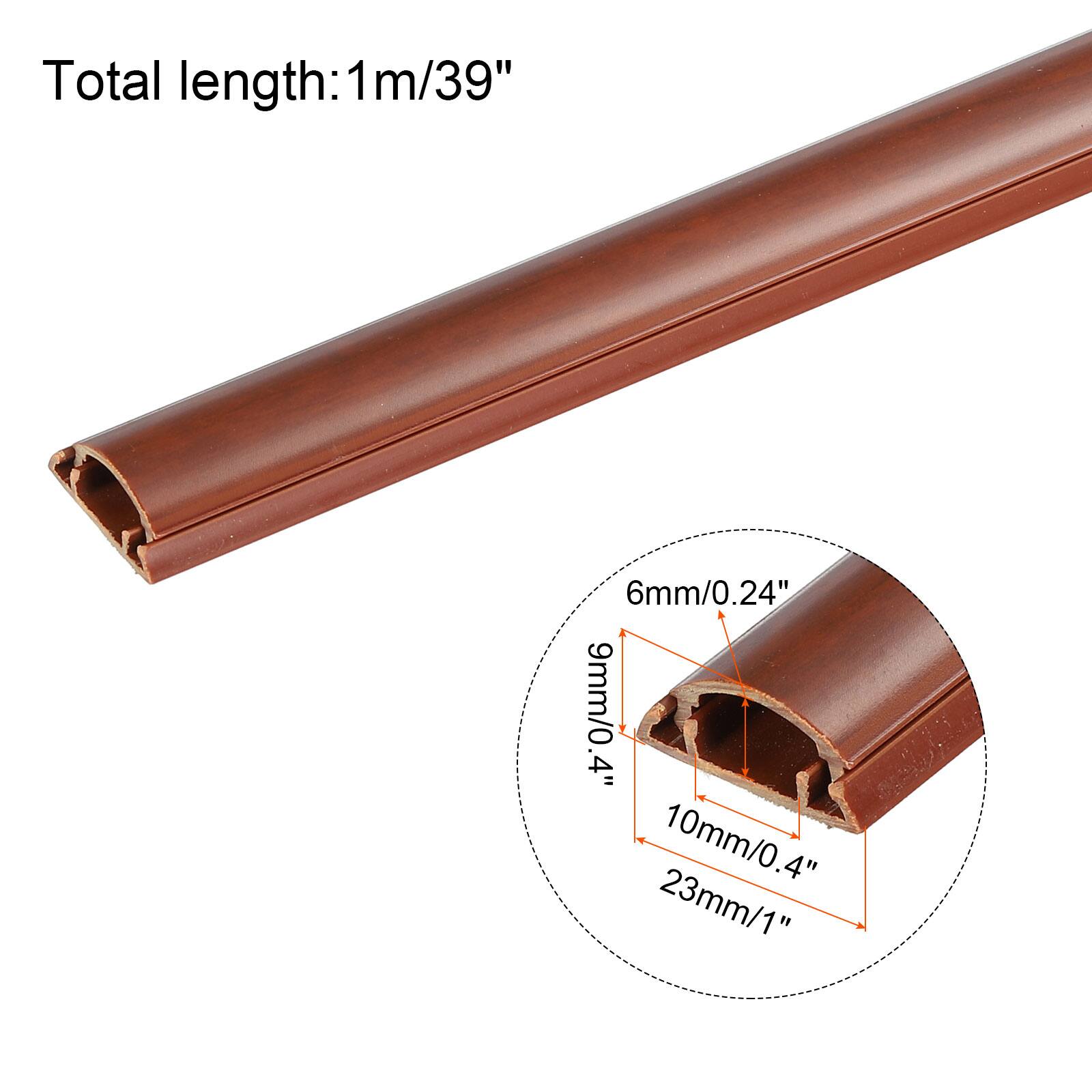 Total length: 1m/39"  
6mm/0.24"  
9mm/0.4"  
10mm/0.4"  
23mm/1"