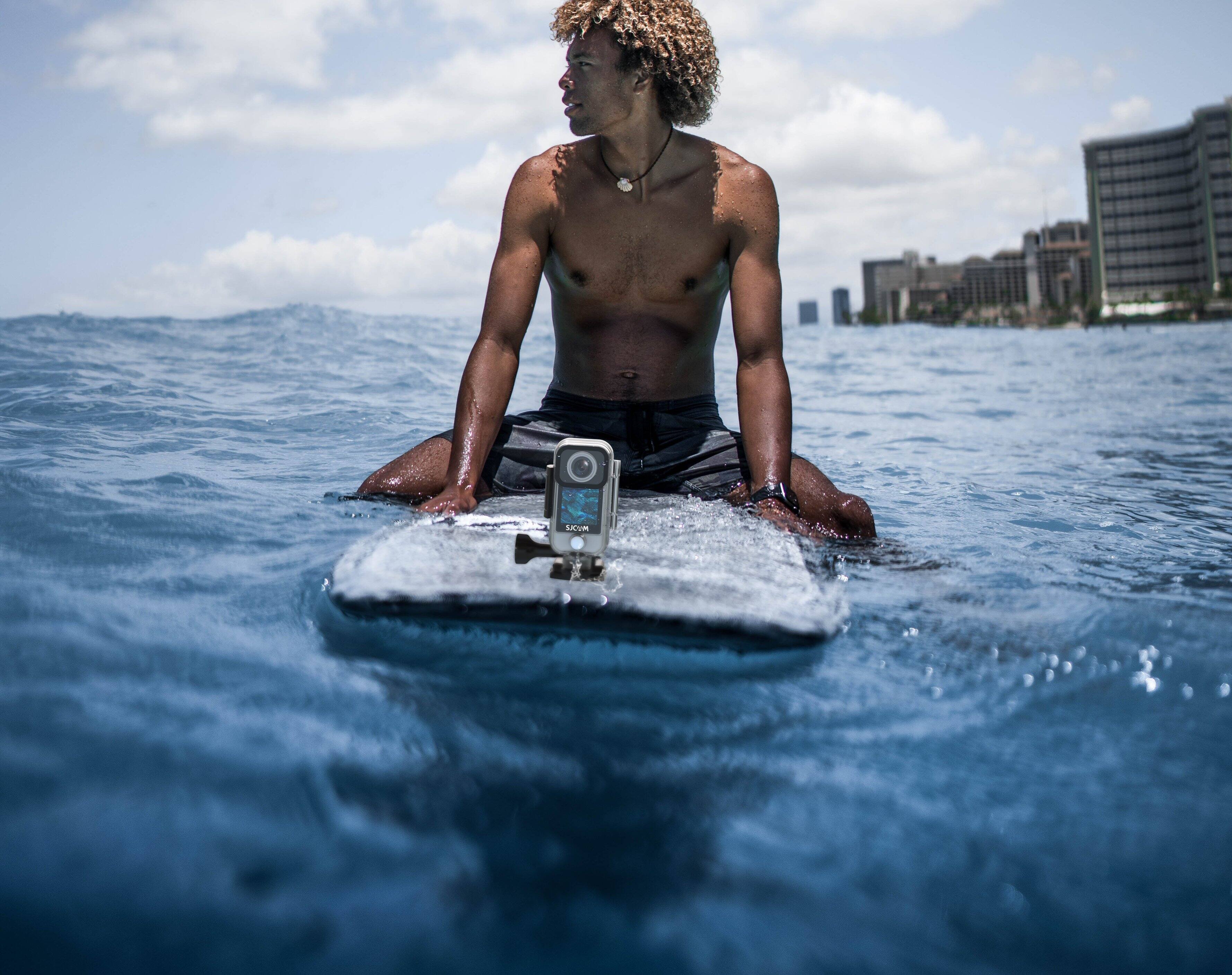 Alt View 2. SJCAM - SJCAM C300 Action Camera 4K 30FPS 6-Axis Gyro Stabilization 30M Waterproof 1.3″ Touch Screen 154° Wide Angle 8X Digital.