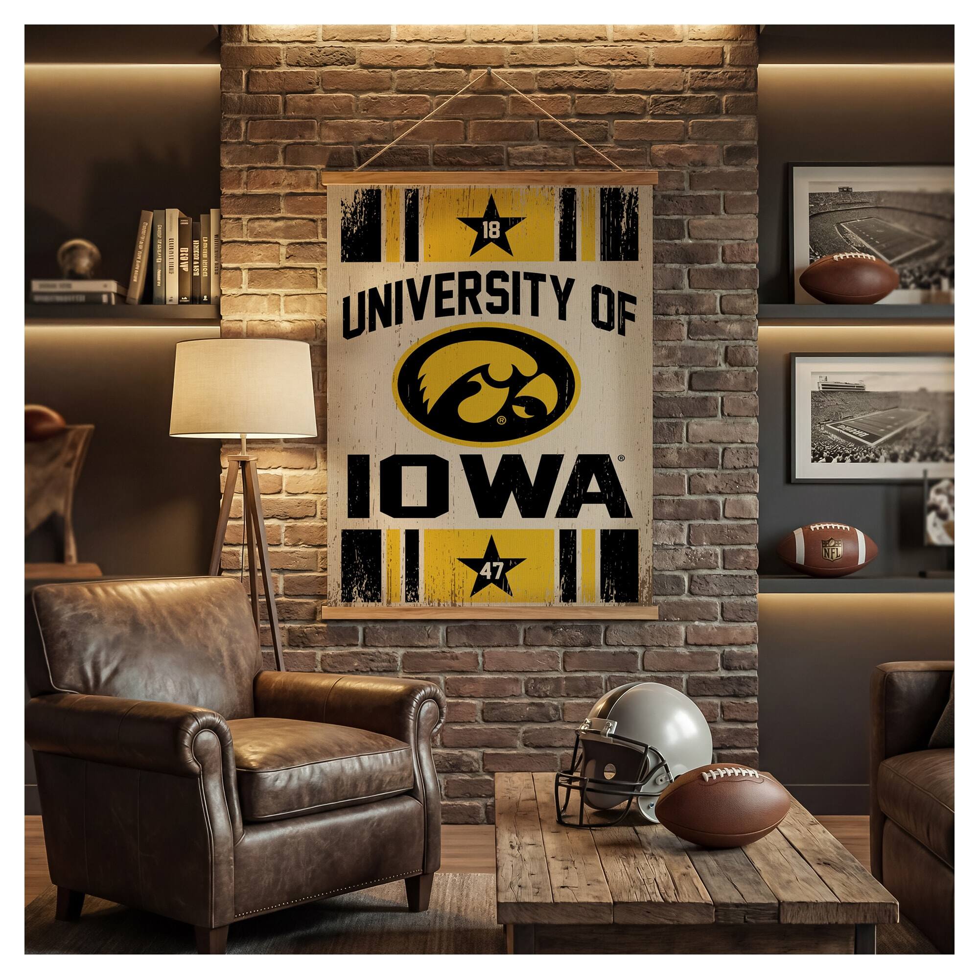 S I I  | E I kn  18 UNIVERSITY OF IOWA 47 9Tm NE