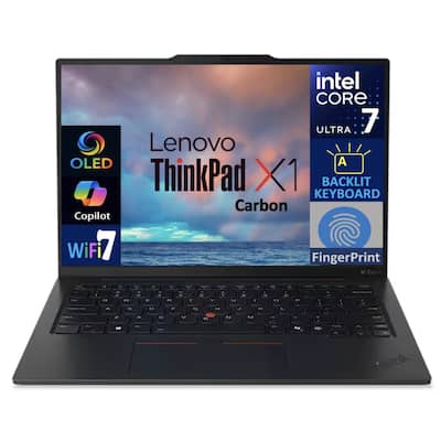 Lenovo ThinkPad X1 Carbon Gen 13 Laptop (Ultra 7 268V, 32GB, 1TB Lenovo ThinkPad X1 Carbon Gen 13 Laptop (Ultra 7 268V, 32GB, 1TB