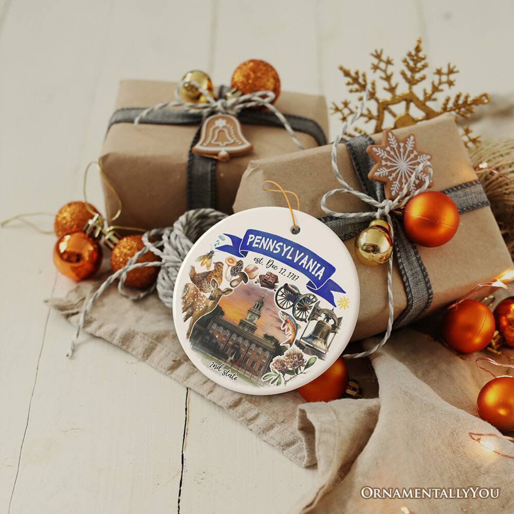 PENNSYLVANIA  
ORNAMENTALLY YOU  
12. 1787  
ORNAMENTALLY YOU