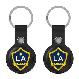 Keyscaper - LA Galaxy Two-Pack AirTag Holders - Black