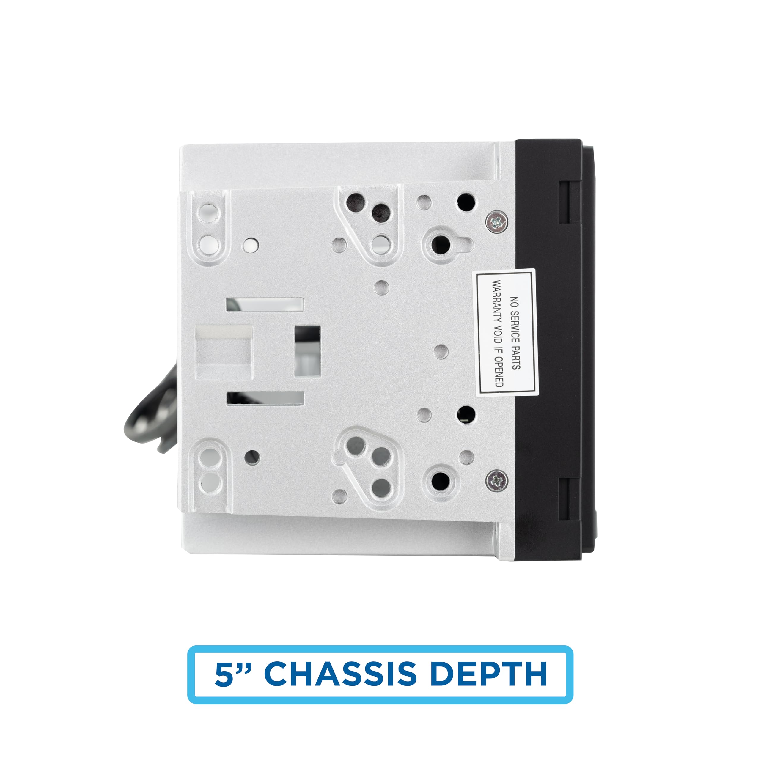 WARRANTY VOID IF OPENED SERVICE PARTS 5" CHASSIS DEPTH