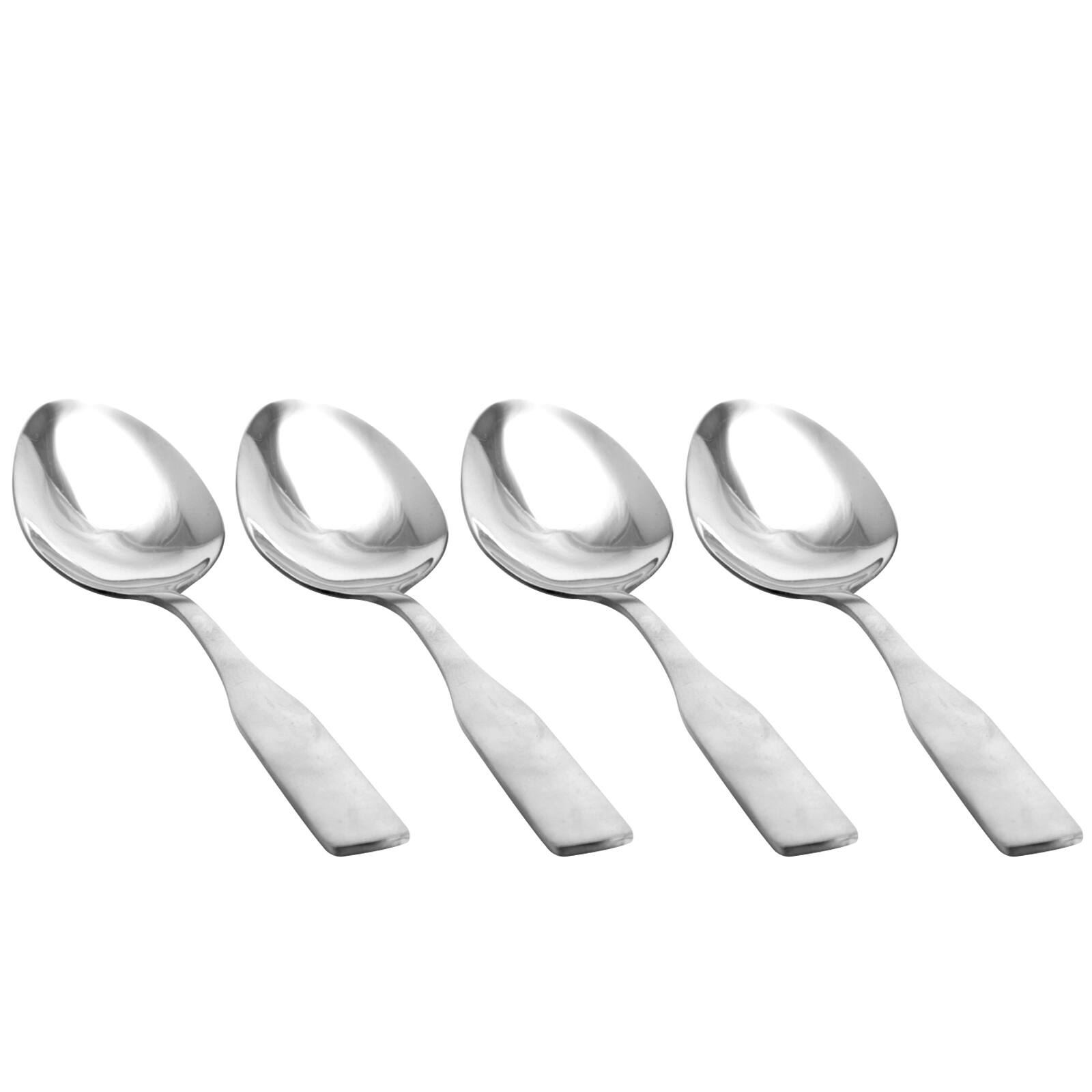 Alt View 4. Gibson - Classic Profile 4 Pack Dinner Spoon - Silver.