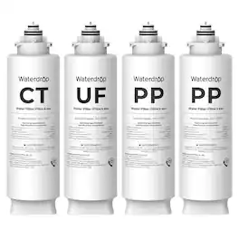 Waterdrop - TS2PPCTUF Replacement Filter for TSU, 1-Year Replacement Pack - White