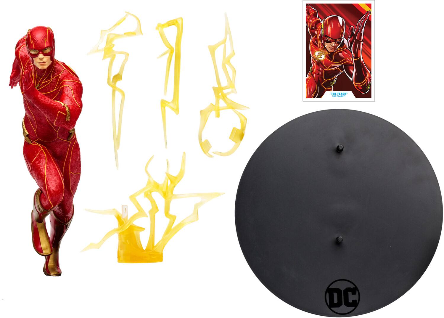 DC Multiverse - The Flash Movie - The Flash 12" PVC Statue - COLLECTABLES