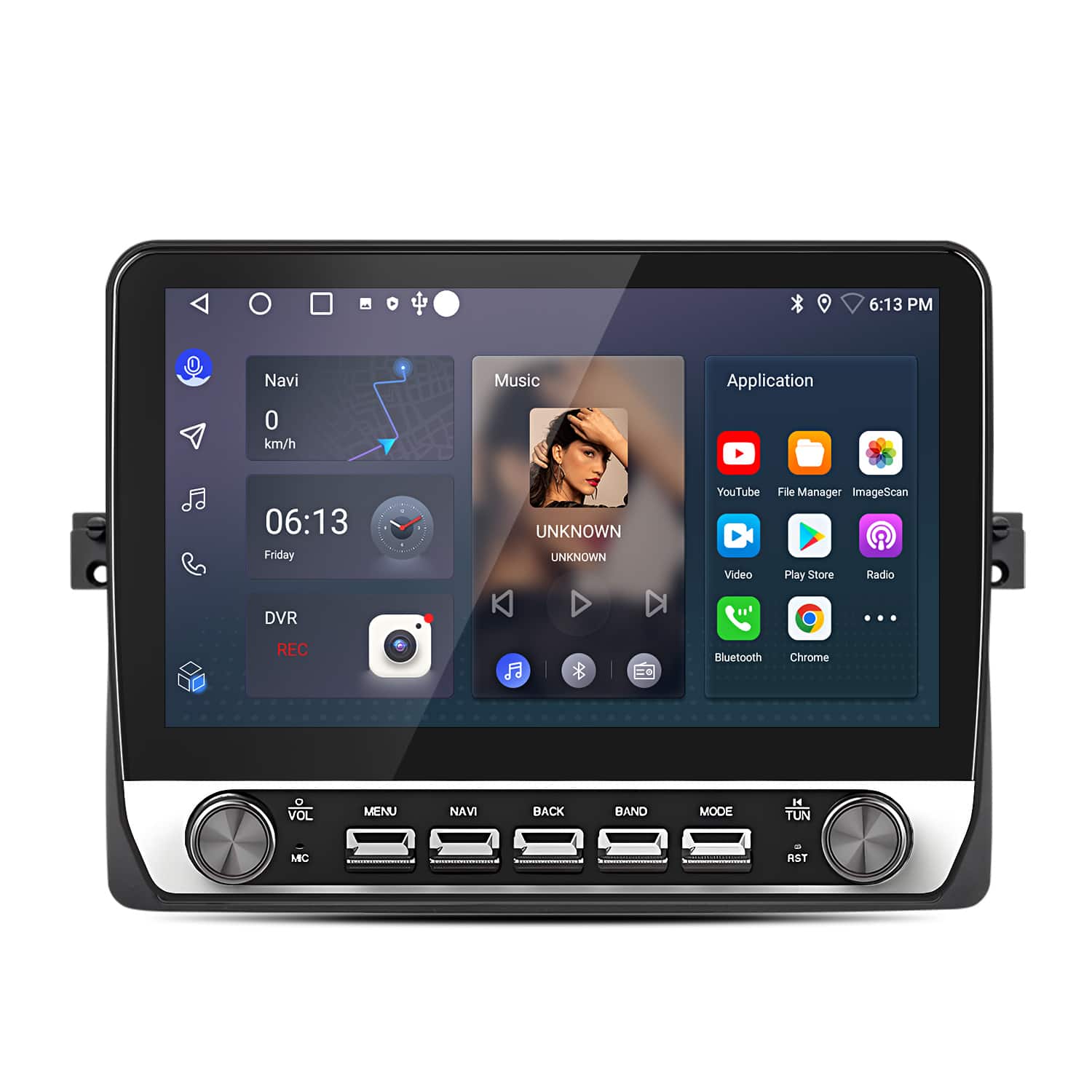 Junsun - 10.1 Inch 4Core 1+32GB Android15 carplay For BMW 3-series E46 1998-2006 Car Stereo Radio GPS Navi WIFI RDS DSP SWC FM BT - Black