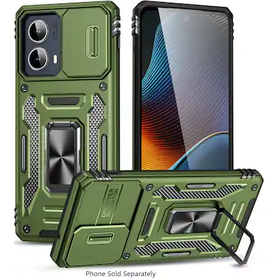 SaharaCase - Raider Series Heavy-Duty Case for Motorola Edge (2024) - Cactus Green SaharaCase - Raider Series Heavy-Duty Case for Motorola Edge (2024) - Cactus Green