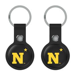 Keyscaper - Navy Midshipmen Two-Pack AirTag Holders - No Size - Black