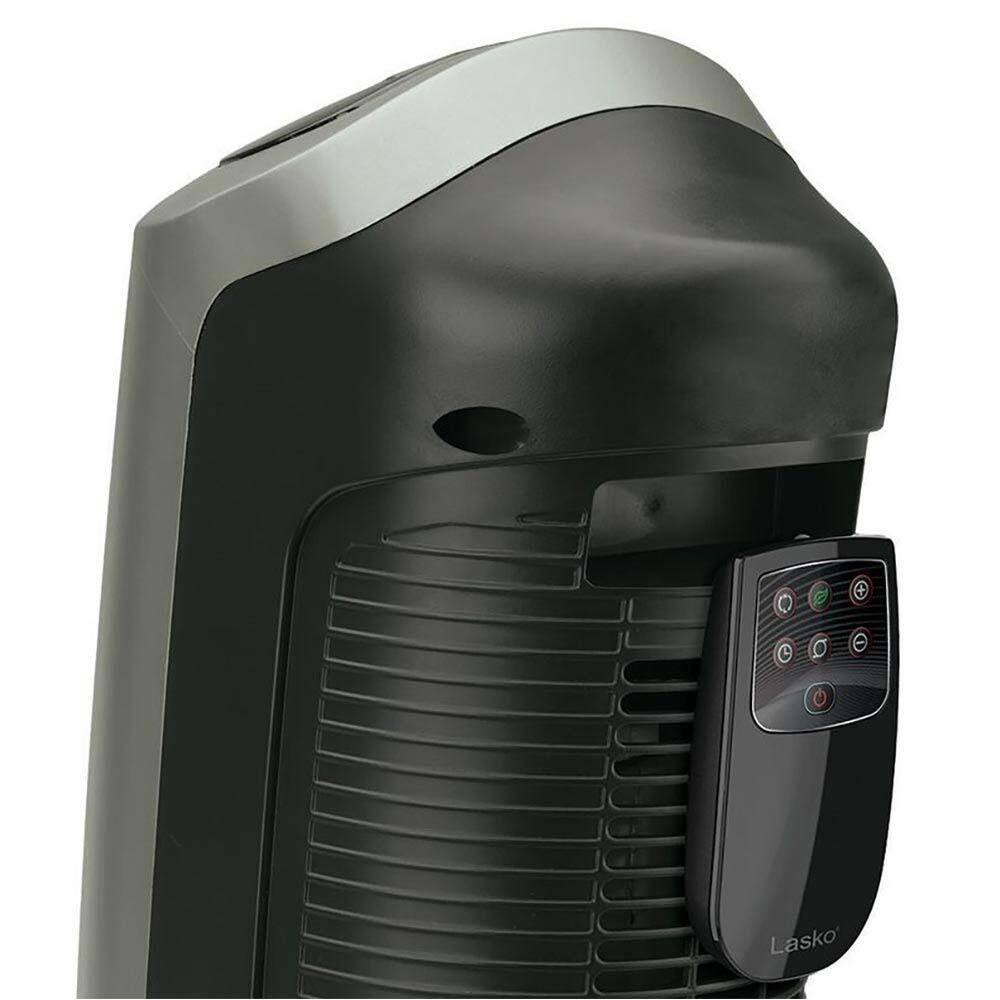 Alt View 5. Lasko - Oscillating Ceramic Heater 5538 - Grey.