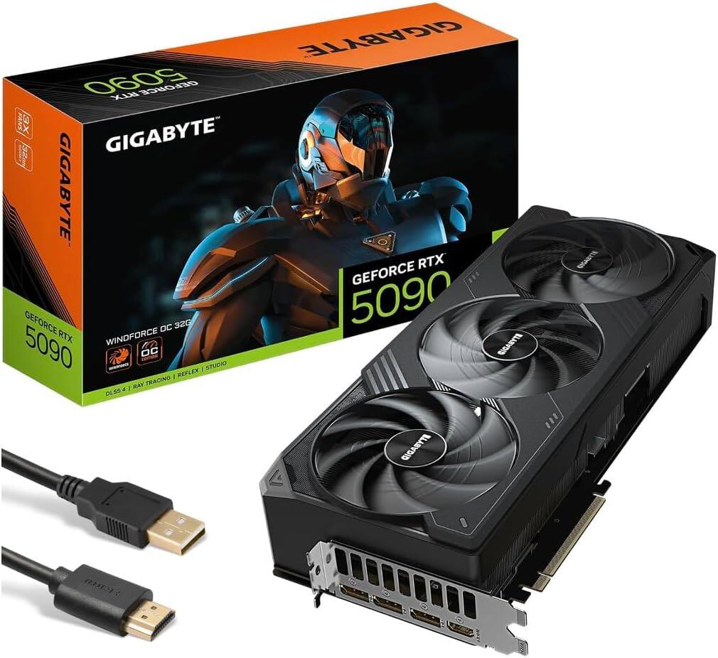 GIGABYTE 5090 X GEFORCE FANS X GIGABYTE : GIGABYTE RTX GEFORCE GEFORCE 32G 5090 OC RTX WINDFORCE 1 GIGABYTE 5090 - OC AORUS 1 STUDIO - REFLEX RAY TRACING