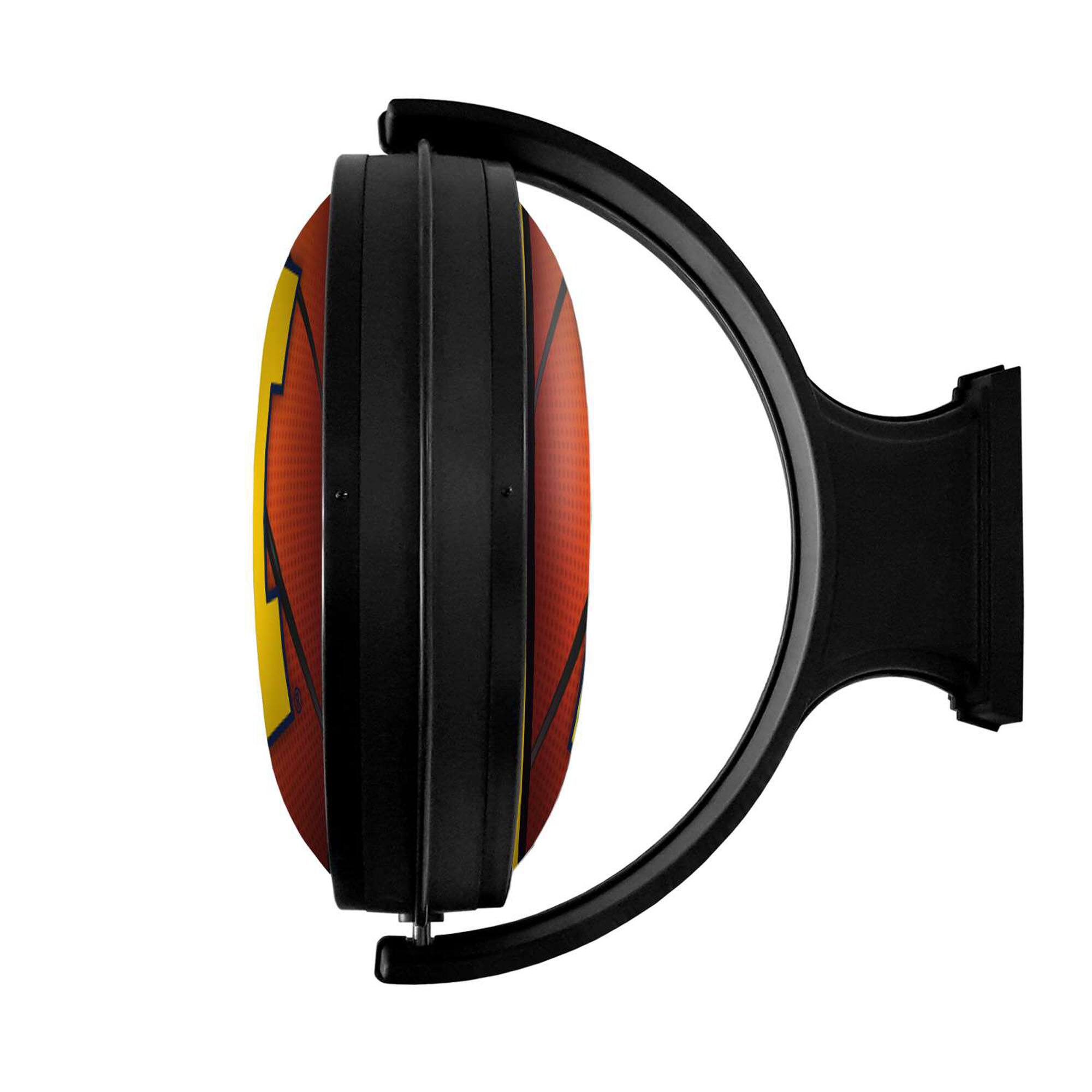 Alt View 2. The Fan-Brand - Michigan Wolverines Basketball 21'' x 23'' Rotating Lighted Wall Sign - Multicolor.