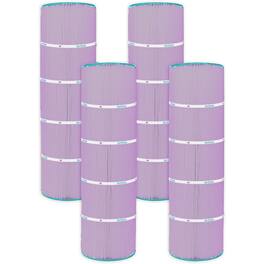 Hurricane - 4 Pack HF7468-04P Platinum Pool Filter Cartridge Replacement - Purple