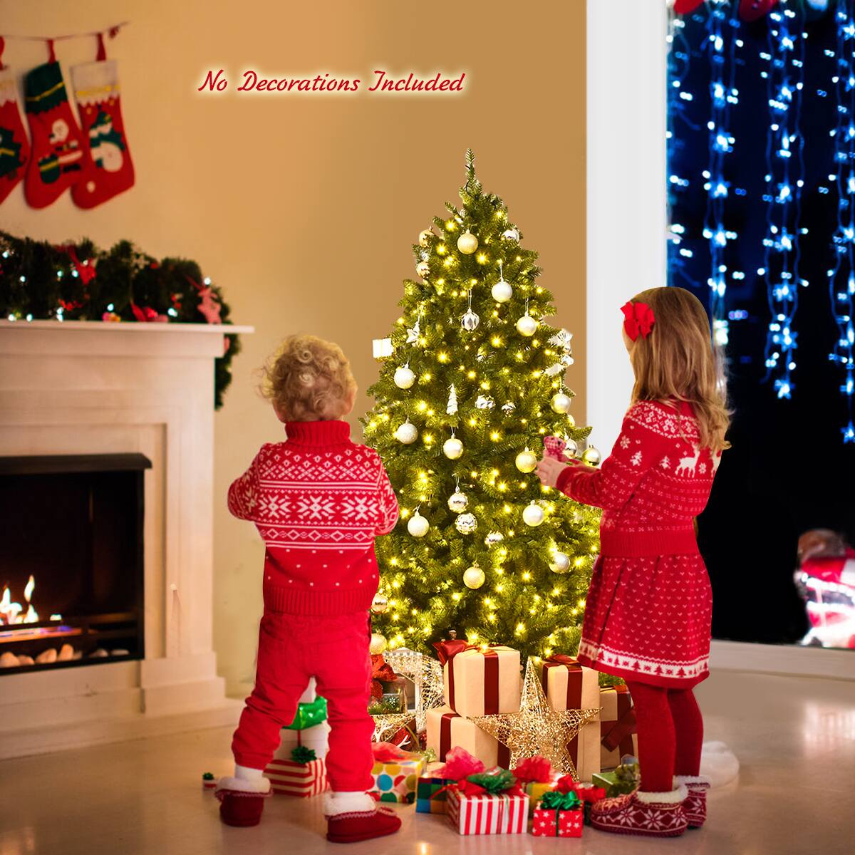 No Decorations Included