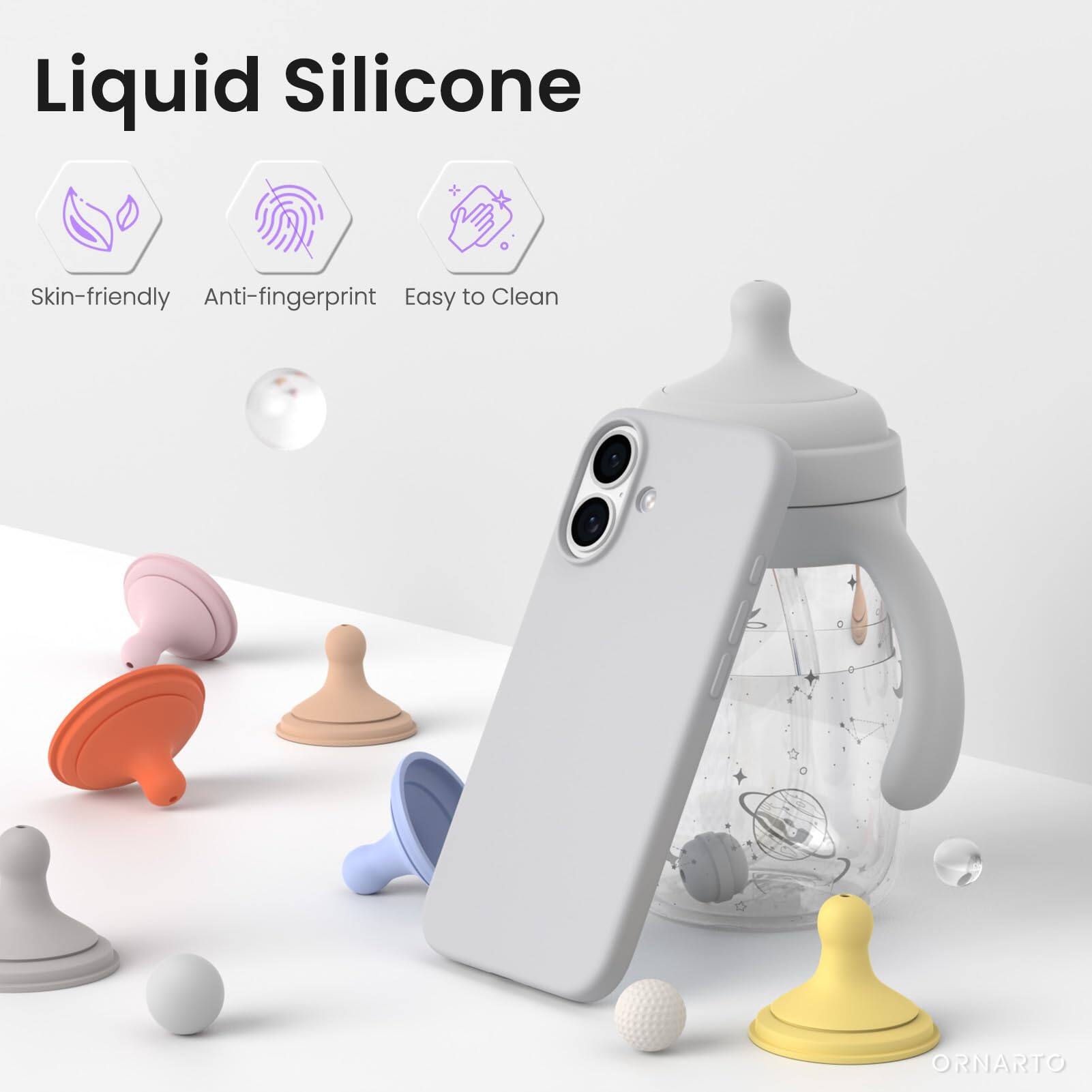 Liquid Silicone

Skin-friendly  
Anti-fingerprint  
Easy to Clean  

ORNARTO