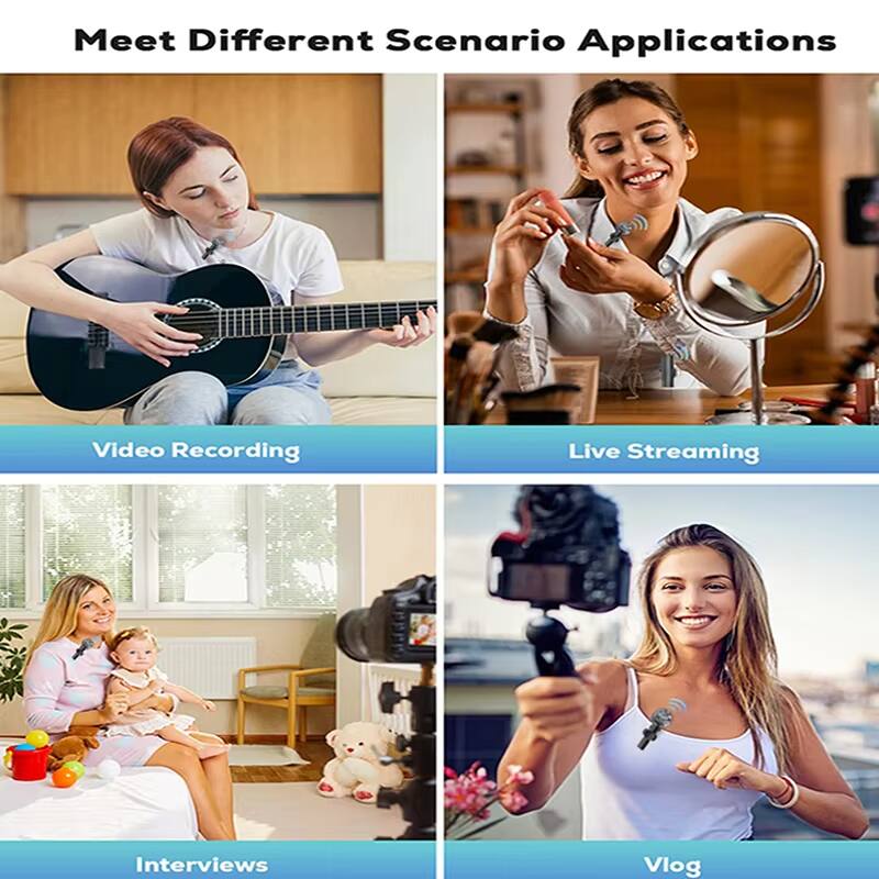 Meet Different Scenario Applications

- Video Recording
- Live Streaming
- Interviews
- Vlog