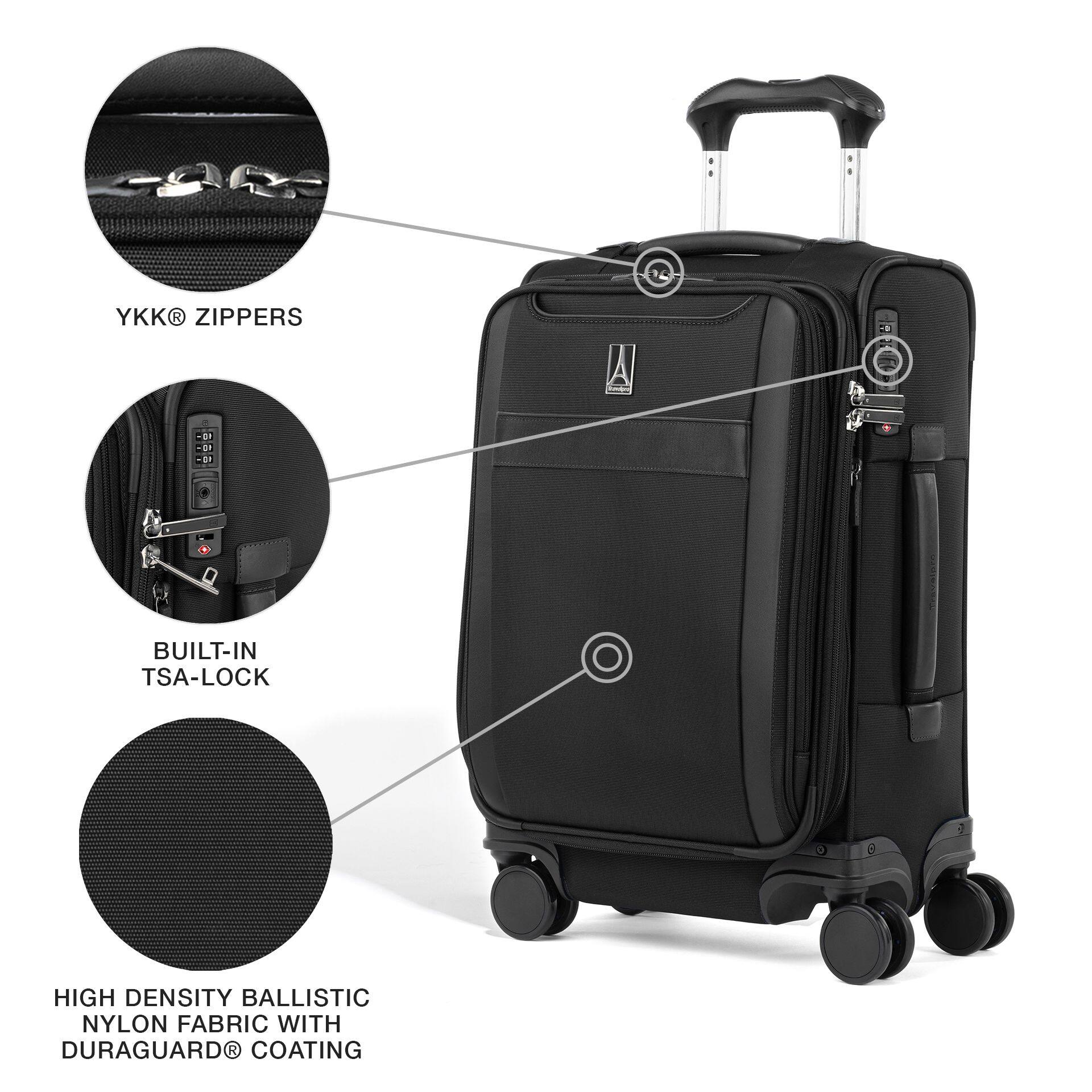 Travelpro Versapack + Lightweight Softside Expandable 20