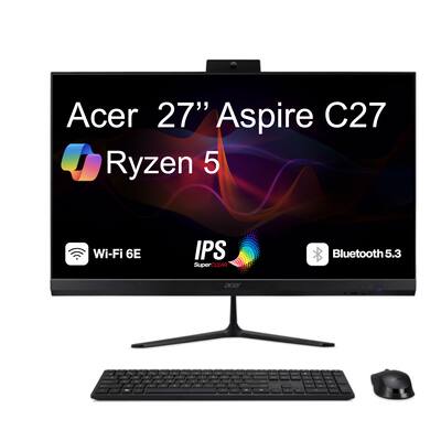 Acer Aspire C27 All in One 27 FHD Display (Ryzen 5 7430U, 64GB Acer Aspire C27 All in One 27 FHD Display (Ryzen 5 7430U, 64GB