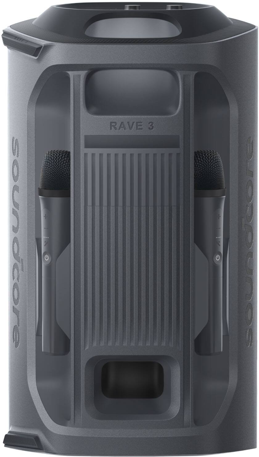 Soundcore by Anker Rave 3S Karaoke Party Speaker with 2 Wireless Soundcore by Anker Rave 3S Karaoke Party Speaker with 2 Wireless