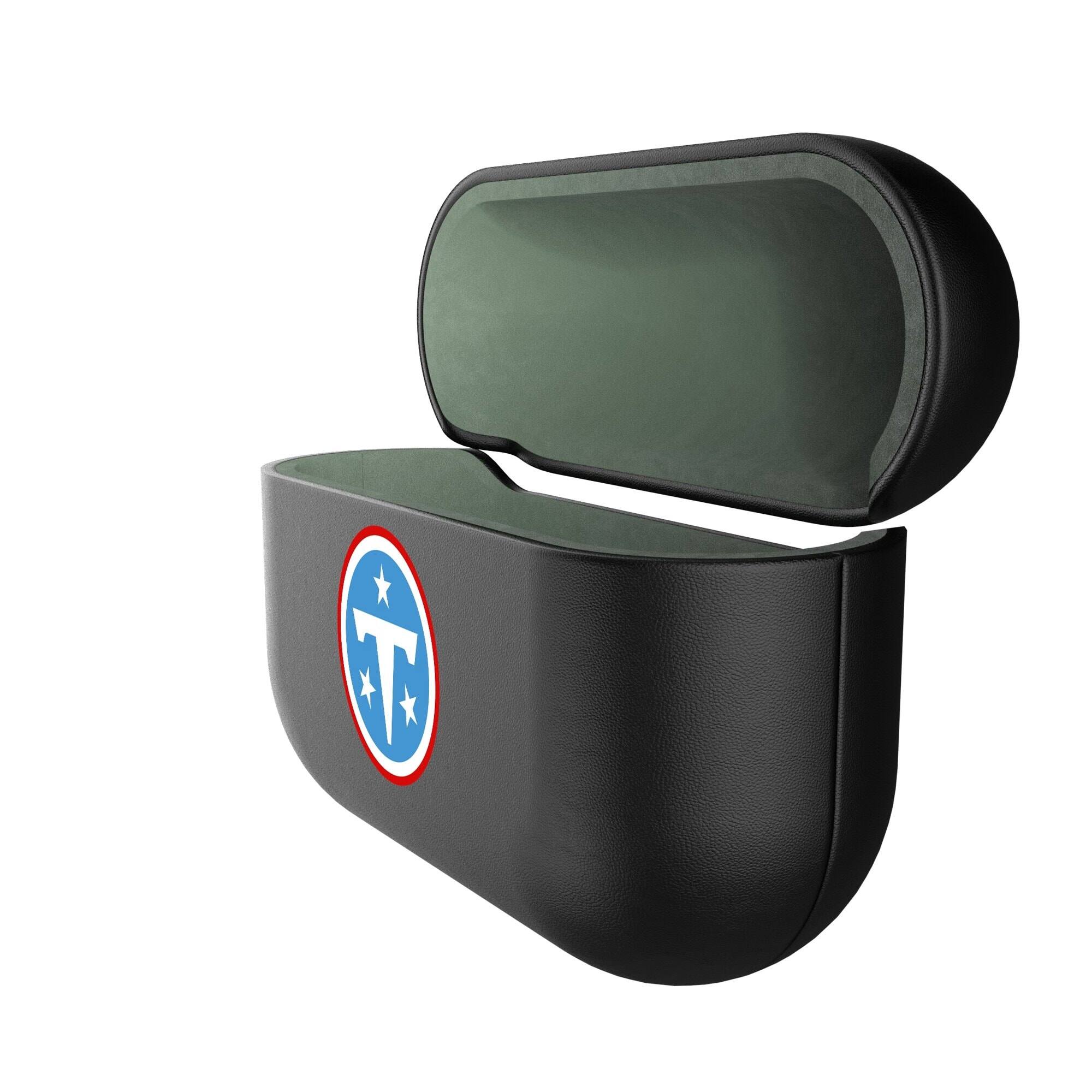 Alt View 1. Keyscaper - Tennessee Titans Tennessee Titans Insignia 1st Gen AirPods Pro Case Cover - Black.