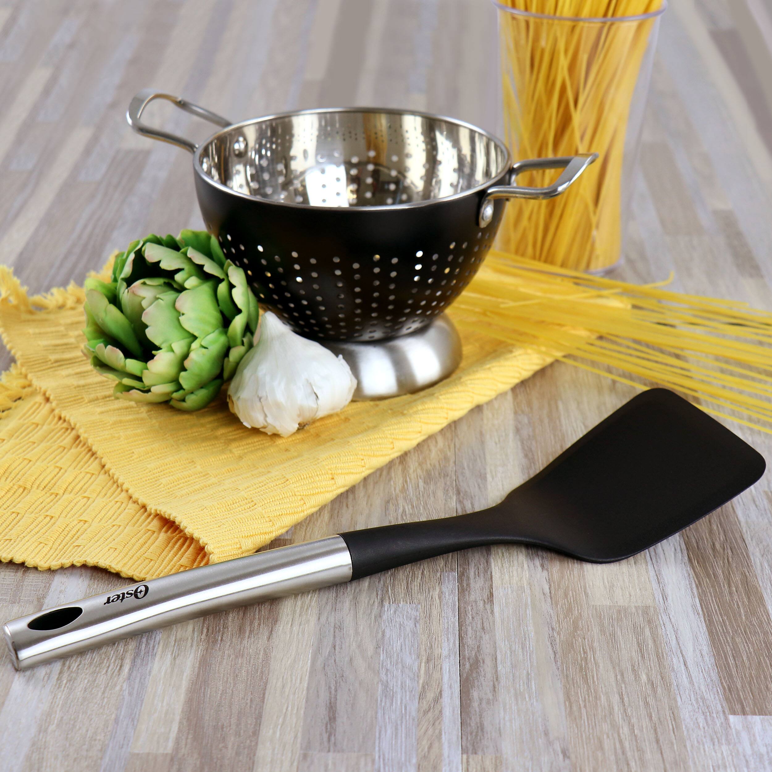 Alt View 5. Oster - Oster Baldwyn Stainless Steel and Nylon Turner in Silver - Silver.