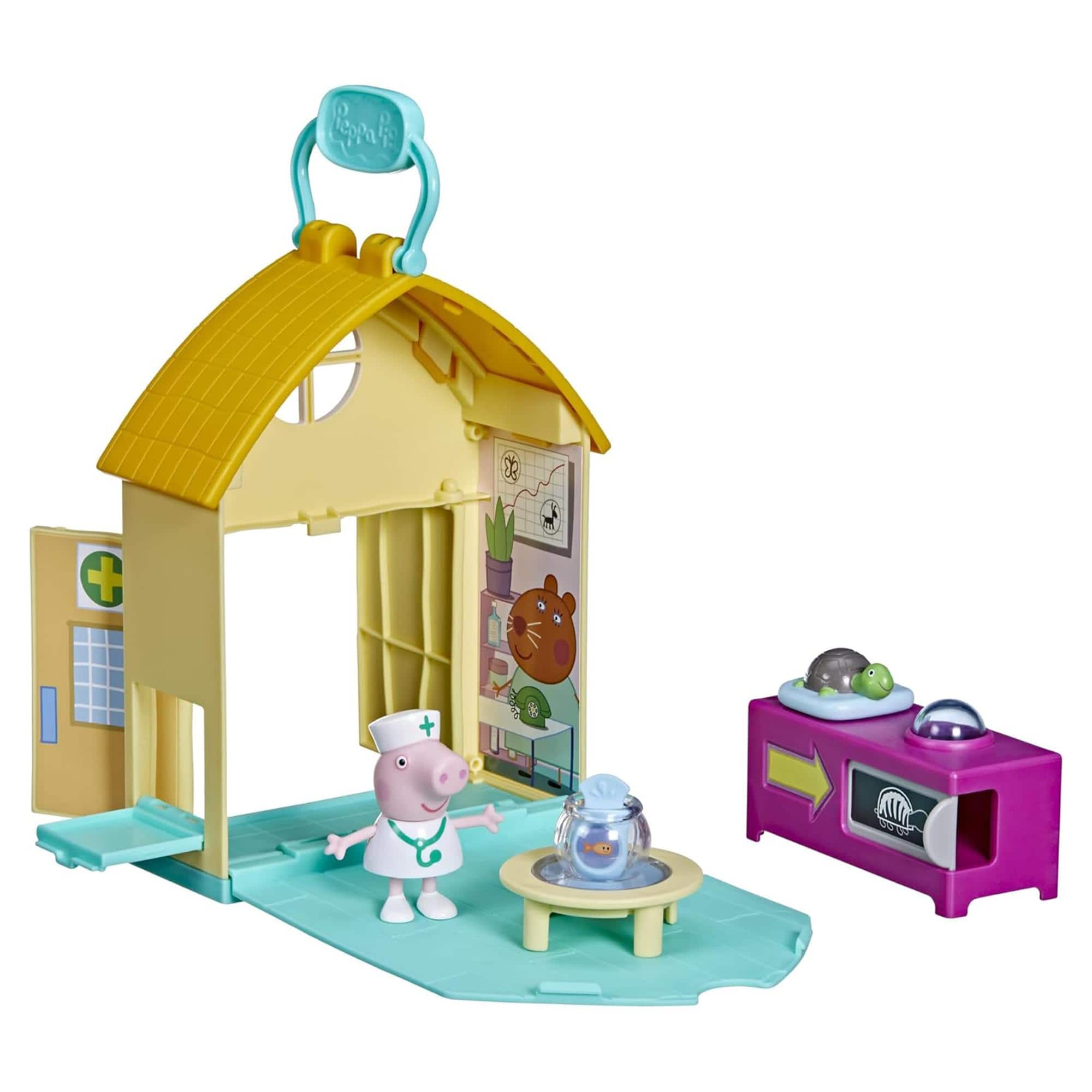 Hasbro - Peppa Pig Adventures Vet Visit Figure Playset - Pink
