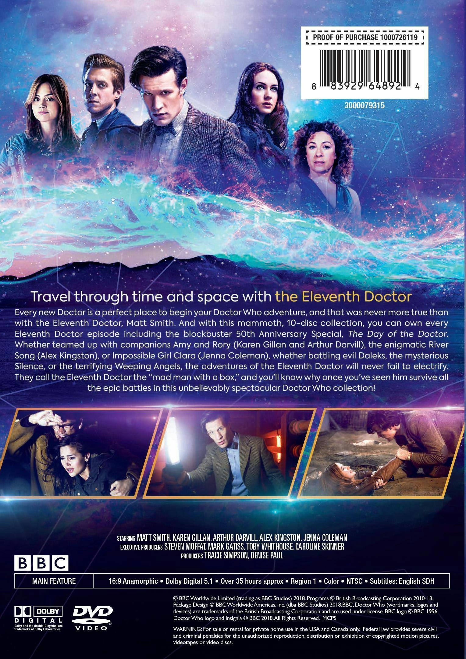 Angle. Doctor Who: Matt Smith Collection (Box Set) [DVD].