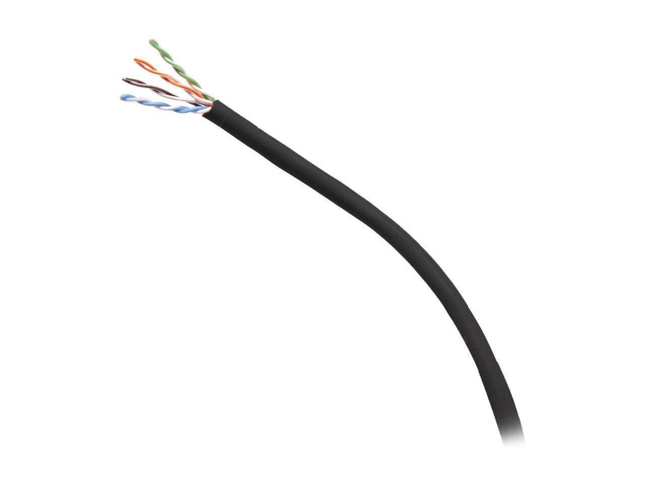 Alt View 2. Cables to Go - C2G 1000ft  Cat6 Bulk Unshielded Ethernet Network Cable - Black - TAA C2G56032.