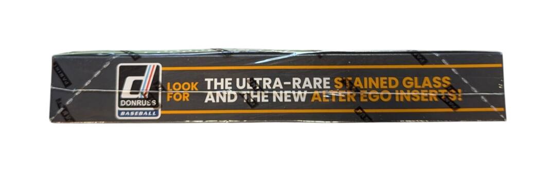 Look for the ultra-rare stained glass and the new alter ego inserts! Donruss baseball