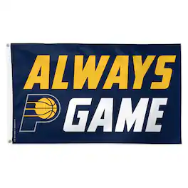 WinCraft - Indiana Pacers 3' x 5' Single-Sided Deluxe Team Slogan Flag - Multicolor