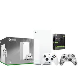 Xbox Series X 1TB Digital Console with Extra Controller and Battery Pack Bundle