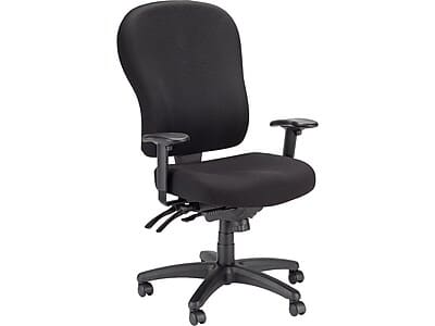 Tempur-Pedic - TP4000 Ergonomic Fabric Swivel Task Chair, (TP4000) - Black