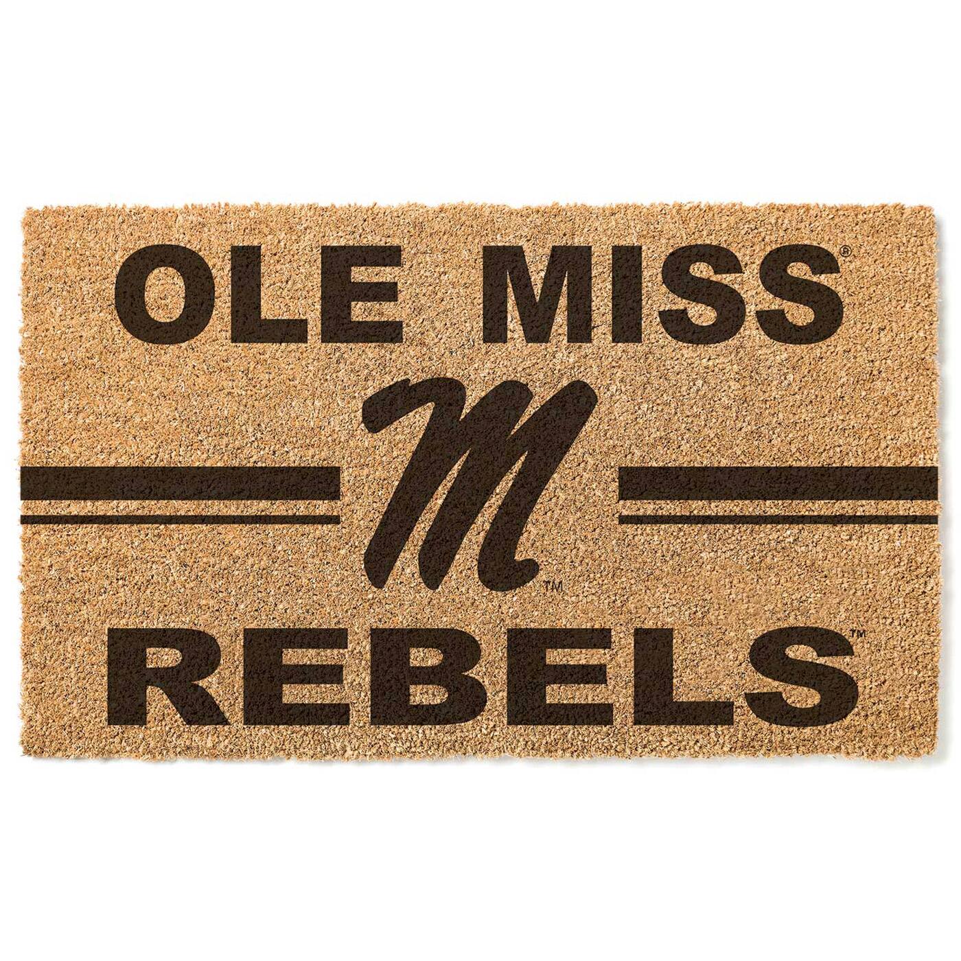 Ole Miss Rebels 18" x 30" Team Logo Doormat