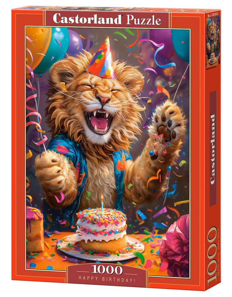 Castorland 1000 Piece Jigsaw Puzzles, Happy Birthday