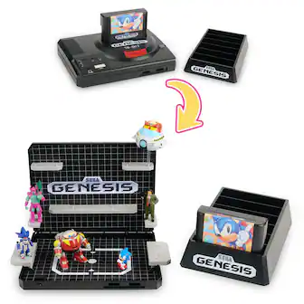 SEGA - Genesis Display Console - Supervillain Boss Bundle + Sonic 1