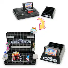 SEGA - Genesis Display Console - Supervillain Boss Bundle + Sonic 1