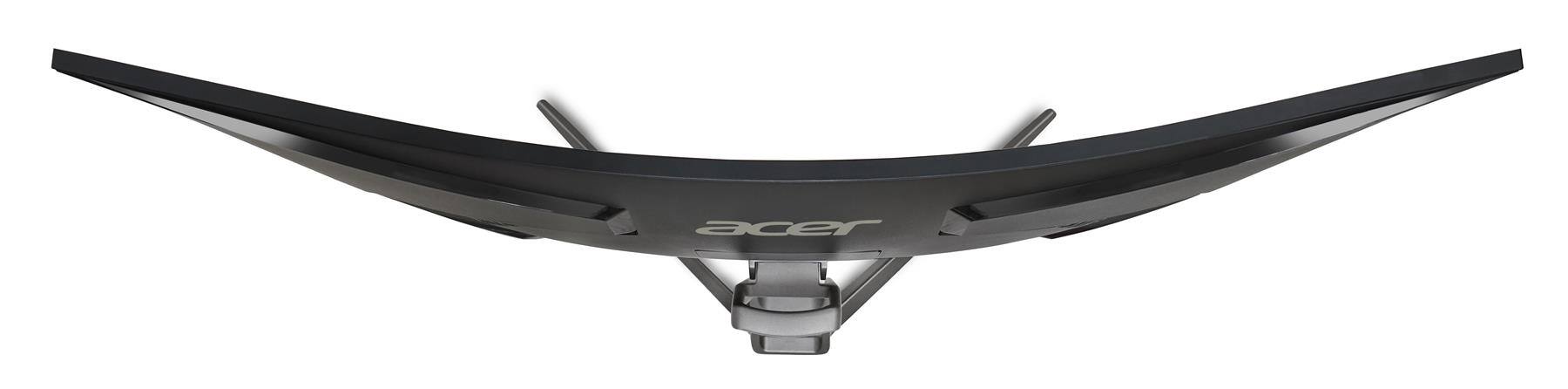 Back. Acer - Nitro EDA343CUR X 34" LCD Gaming Monitor 240Hz 3440x1440 UltraWide - Black.