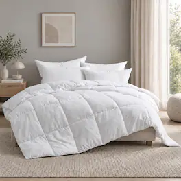Peace Nest - Lightweight Summer Down Alternative Comforter Duvet Insert - White