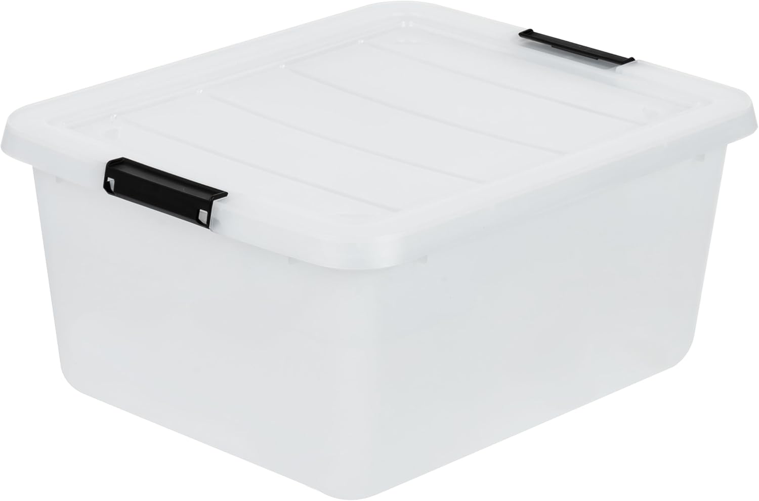 Alt View 5. IRIS USA - IRIS Qt Clip Box with Latching Lids.