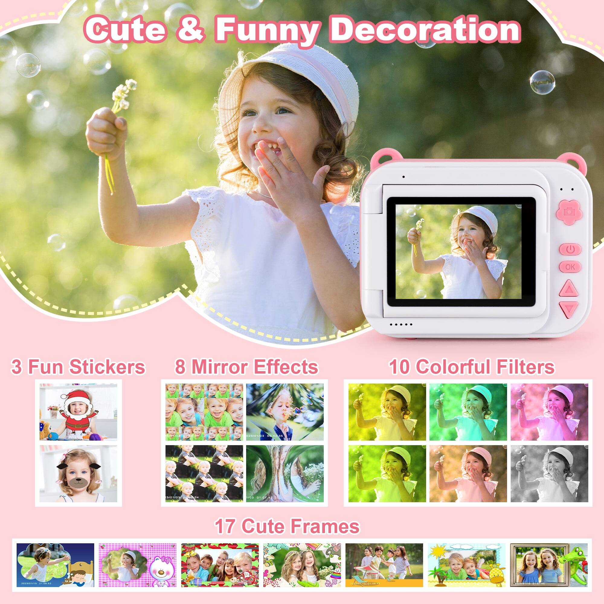 Cute & Funny Decoration

OK

3 Fun Stickers
8 Mirror Effects
10 Colorful Filters
3/21/20 2010.04
17 Cute Frames
SEC CHE