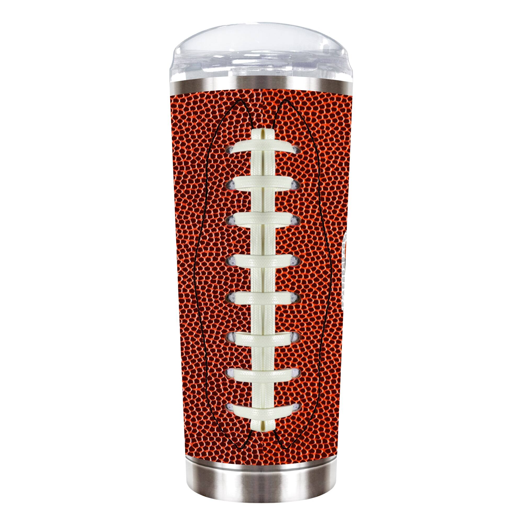 Alt View 2. Great American Products - Cincinnati Bengals 18oz. Roadie Game Ball Tumbler - Brown.