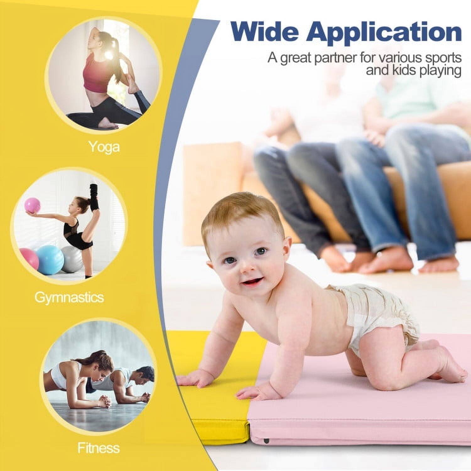 Wide Application  
A great partner for various sports and kids playing  

Yoga  
Gymnastics  
Fitness